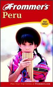 Cover of: Frommer's Peru by Neil E. Schlecht