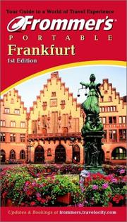 Cover of: Frommer's Portable Frankfurt