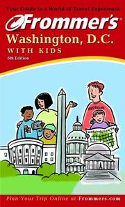 Cover of: Frommer's Washington, D.C. with Kids