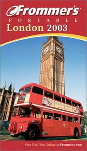 Cover of: Frommer's Portable London 2003