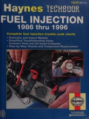 Cover of: The Haynes fuel injection diagnostic manual by Mike Stubblefield