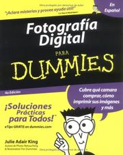 Cover of: Fotografia Digital Para Dummies by Julie Adair King