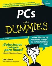 Cover of: PCs Para Dummies by Dan Gookin