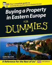 Cover of: Buying a Property in Eastern Europe for Dummies (For Dummies)