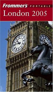 Cover of: Frommer's Portable London 2005 (Frommer's Portable)