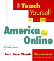 Cover of: Teach yourself America Online