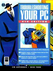 Cover of: Troubleshooting your PC | Jim Aspinwall