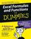 Cover of: Excel formulas and functions for dummies