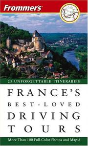 Cover of: Frommer's France's Best-Loved Driving Tours (Best Loved Driving Tours)