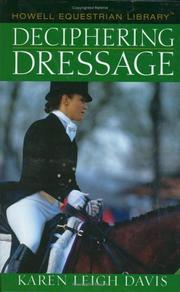 Deciphering dressage