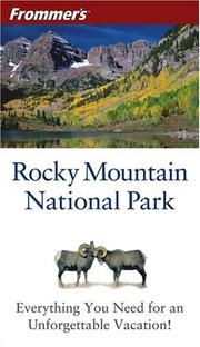 Cover of: Frommer's Rocky Mountain National Park (Park Guides)