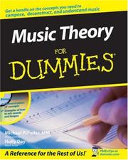 Cover of: Music Theory For Dummies by Michael Pilhofer, Holly Day