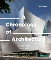 Cover of: Chronology of Architecture by John Zukowsky