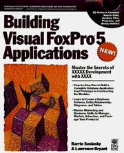 Cover of: Building Visual FoxPro 5 applications by Barrie A. Sosinsky