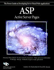 Cover of: ASP: Active Server Pages