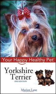 Cover of: Yorkshire Terrier by Marion Lane