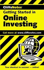 Cover of: Getting Started in Online Investing (Cliffs Notes) by Jill S. Gilbert, Jill Gilbert