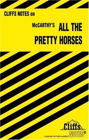 Cover of: All the Pretty Horses by Jeanne Inness