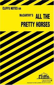 Cover of: All the Pretty Horses