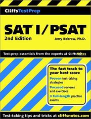 Cover of: SAT I/PSAT