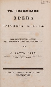 Cover of: Opera universa medica