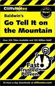 Cover of: CliffsNotes, Baldwin's Go tell it on the mountain by Sherry Ann McNett, Sherry Ann McNett