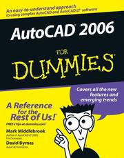 Cover of: AutoCAD 2006 for dummies