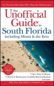Cover of: The Unofficial Guide to South Florida including Miami & the Keys (Unofficial Guides)