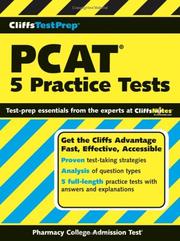 CliffsTestPrep PCAT