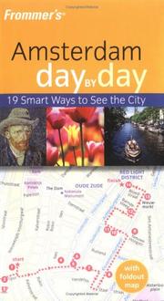 Cover of: Frommer's Amsterdam Day by Day (Frommer's Day by Day)