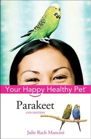 Cover of: Parakeet | Julie Rach Mancini