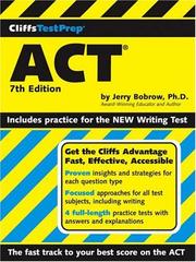 CliffsTestPrep ACT (Cliffs Test Prep ACT) by Jerry Bobrow, William A. Covino, David A. Kay, Harold D. Nathan