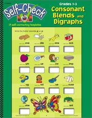 Cover of: Consonant Blends and Digraphs