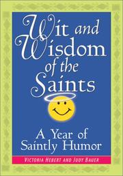 Cover of: Wit and Wisdom of the Saints: A Year of Saintly Humor