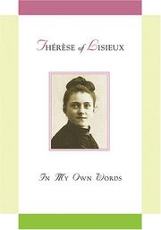 Cover of: Thérèse of Lisieux: in my own words