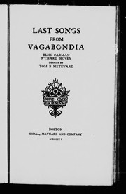 Cover of: Last songs from Vagabondia