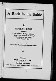 Cover of: A rock in the Baltic by Robert Barr