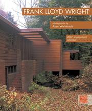Cover of: Frank Lloyd Wright 2007 Engagement Calendar by Alan Weintraub