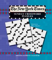 Cover of: The New York Times Sunday Crossword Puzzles 2008 Calendar