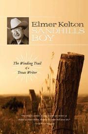 Cover of: Sandhills Boy by Elmer Kelton