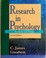 Cover of: Research in psychology