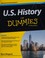 Cover of: U.S. History For Dummies
