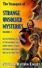 Cover of: Strange Unsolved Mysteries Anthology Vol. II (Rga: Activity Books)