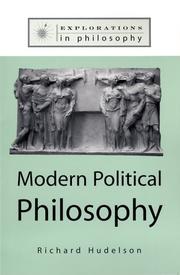 Cover of: Modern Political Philosophy (Explorations in Philosophy)