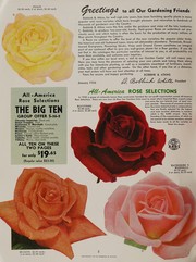 Cover of: Garden gems, 1956: roses, perennials, shrubs, evergreens, trees, vines : famous for service to garden lovers