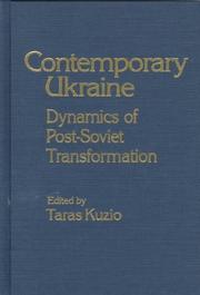 Cover of: Contemporary Ukraine | Taras Kuzio