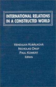 Cover of: International relations in a constructed world
