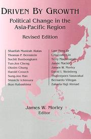 Cover of: Driven by growth: political change in the Asia-Pacific region