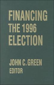 Cover of: Financing the 1996 Election