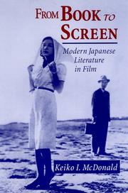 From Book to Screen by Keiko I. McDonald